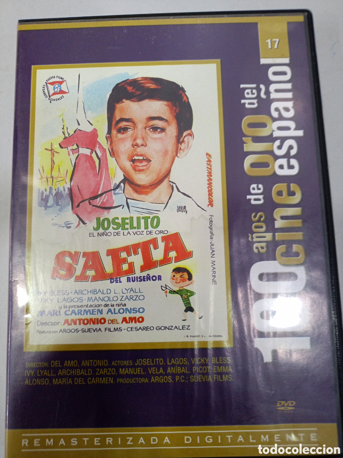 Cine: DVD Saeta del ruise&ntilde;or -