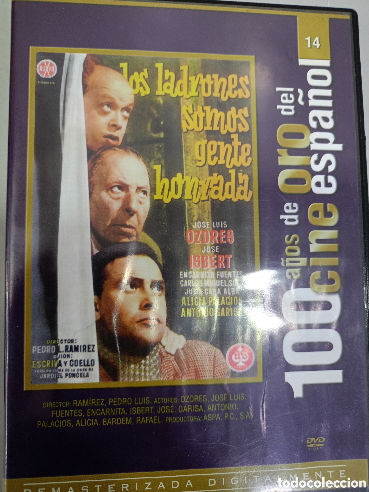 Cine: DVD Los ladrones somos gente honrada