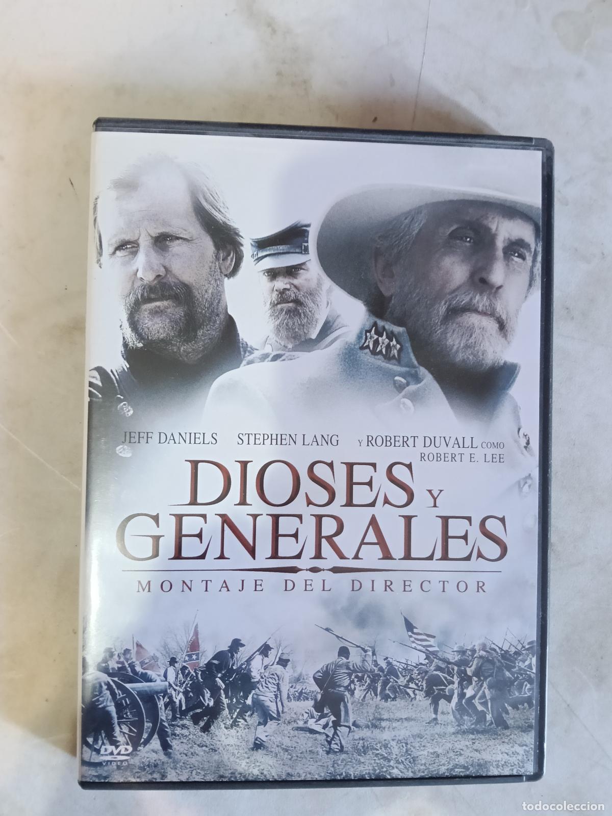 Cine: DIOSES y GENERALES Edicion Especial 2 DVD Jeff Daniels ROBERT DUVALL Warner COMO NUEVA