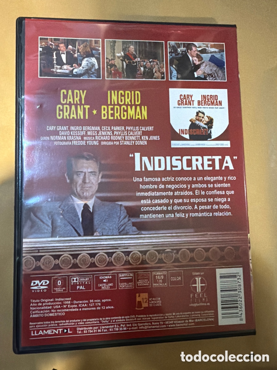 Cine: Indiscreta DVD SEMINUEVO - Foto 2