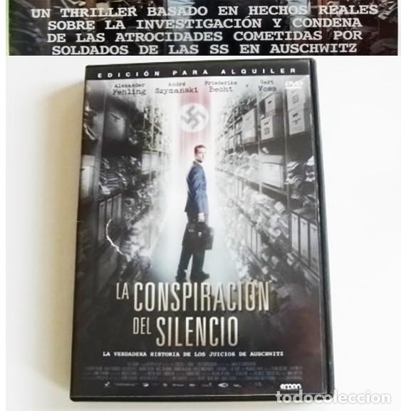 Cine: LA CONSPIRACI&Oacute;N DEL SILENCIO DVD PEL&Iacute;CULA HECHO REAL FISCAL ALEMANIA CAZA DE NAZIS FUGADOS EICHMANN