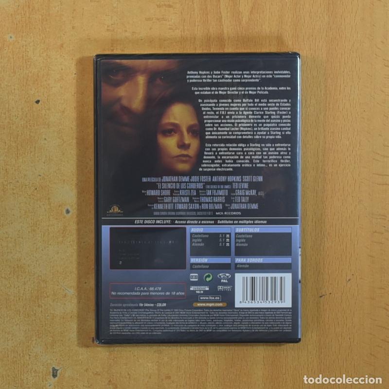 Cine: EL SILENCIO DE LOS CORDEROS - DVD - Foto 2