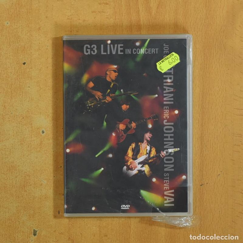 Cine: JOE SATRIANI / ERIC JOHNSON / STEVE VAI - G3 LIVE IN CONCERT - CD