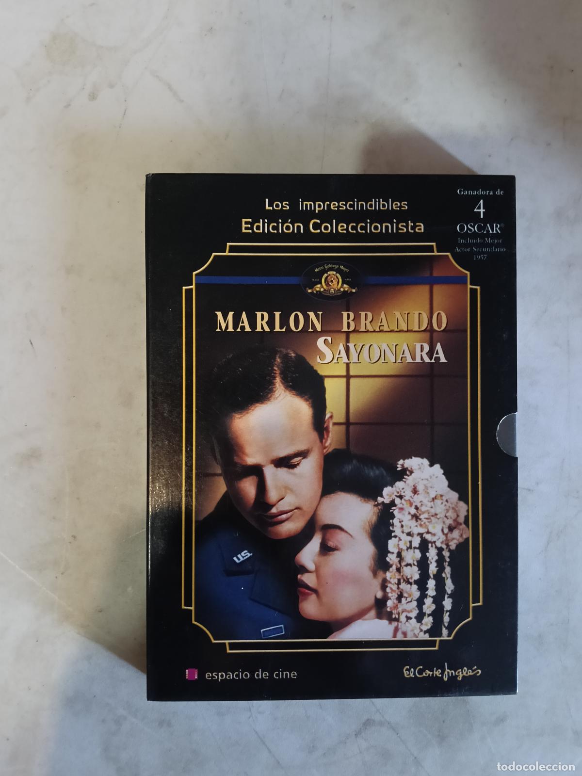 Cine: SAYONARA Edicion Especial DVD + LIBRO 34 Pag. MARLON BRANDO Como NUEVO
