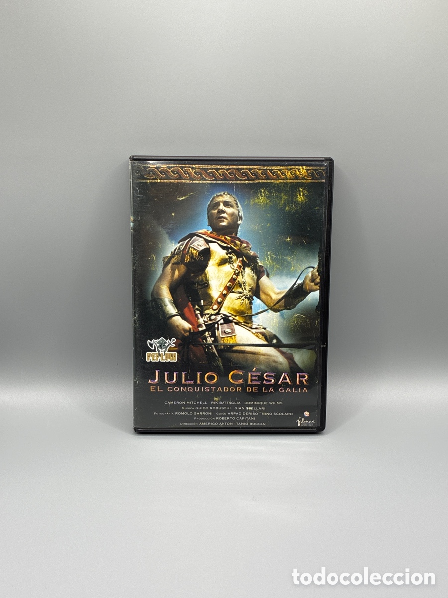 Cine: Julio C&eacute;sar El conquistador de la Galia DVD