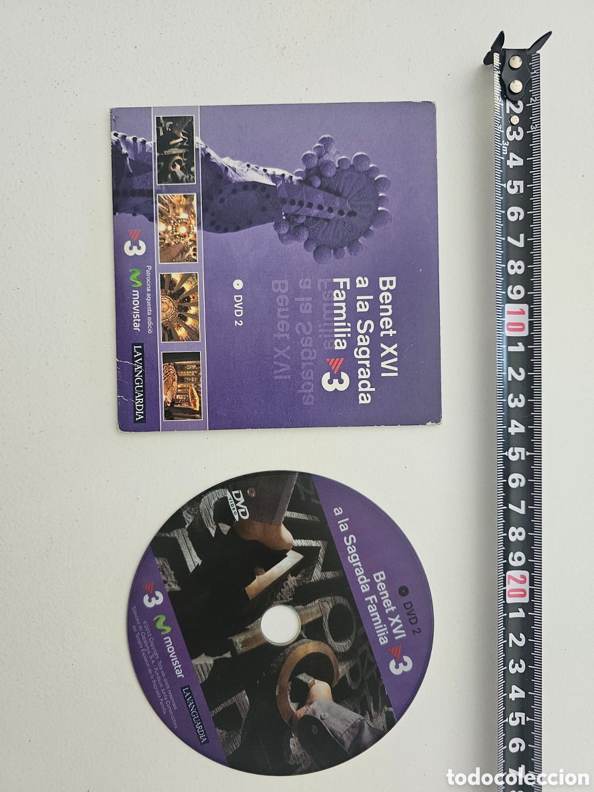 Cine: DVD Benet XVI en la Sagrada Familia (DVD 2) - Edici&oacute;n TV3 / La Vanguardia (2010)