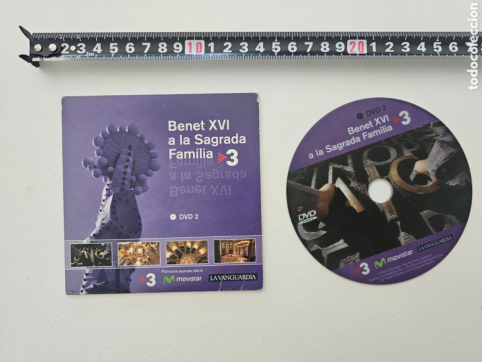 Cine: DVD Benet XVI en la Sagrada Familia (DVD 2) - Edici&oacute;n TV3 / La Vanguardia (2010)