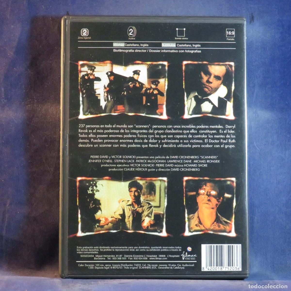 Cine: SCANNERS - DVD ----- - Foto 2