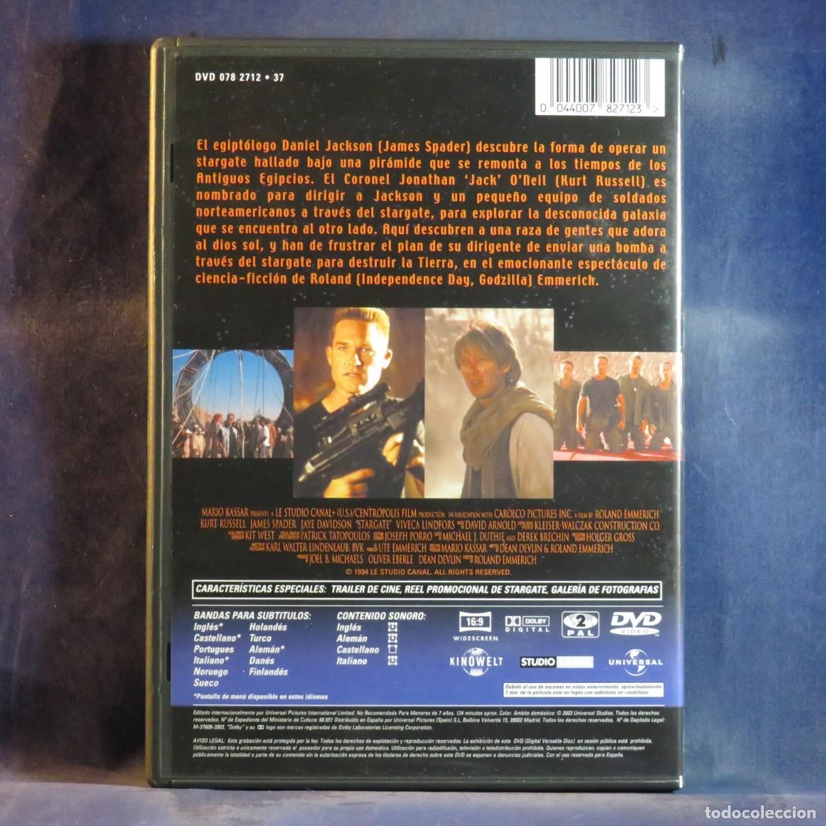 Cine: STARGATE - DVD ----- - Foto 2