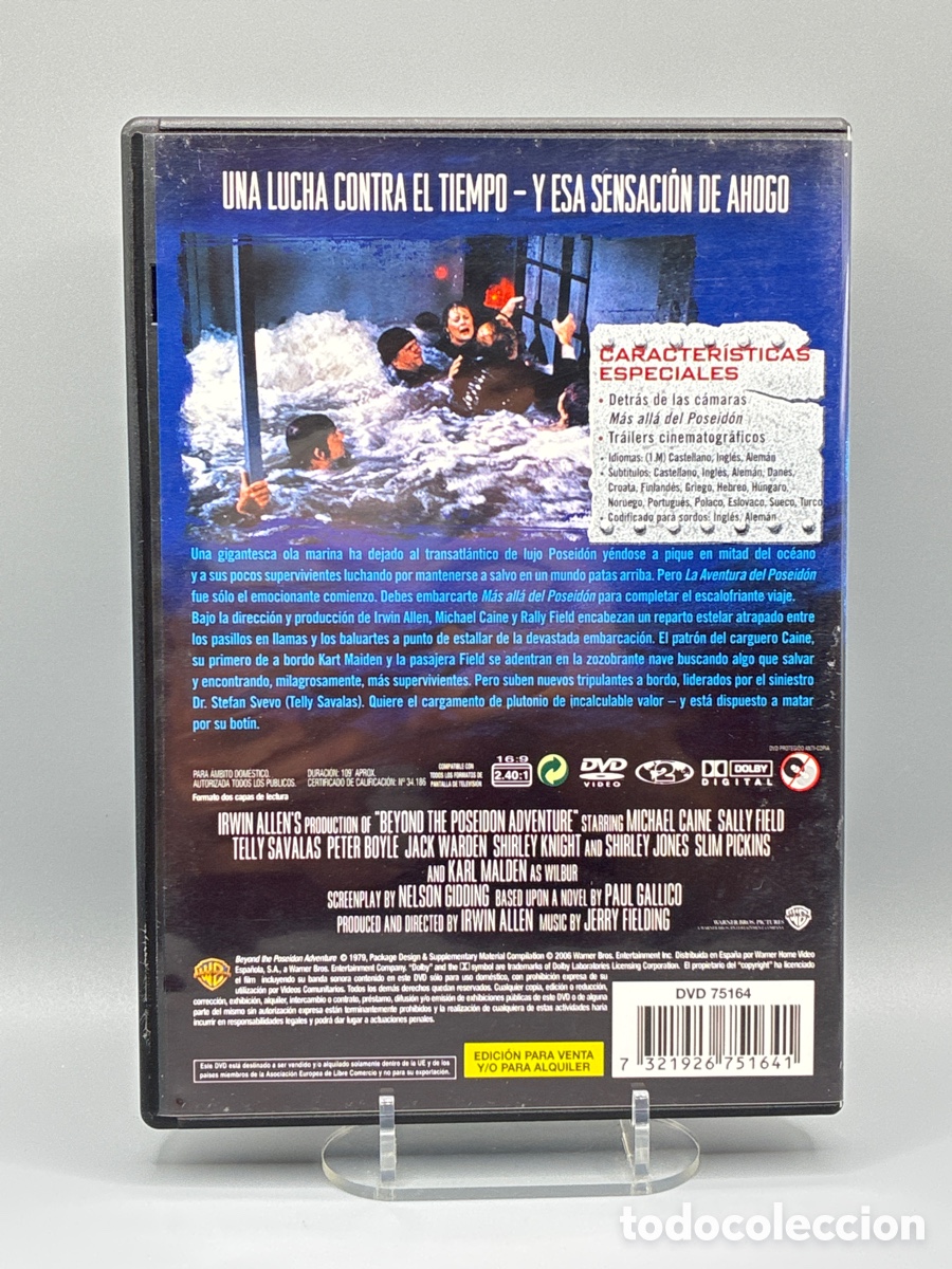 Cine: M&aacute;s all&aacute; del Poseid&oacute;n DVD - Foto 2