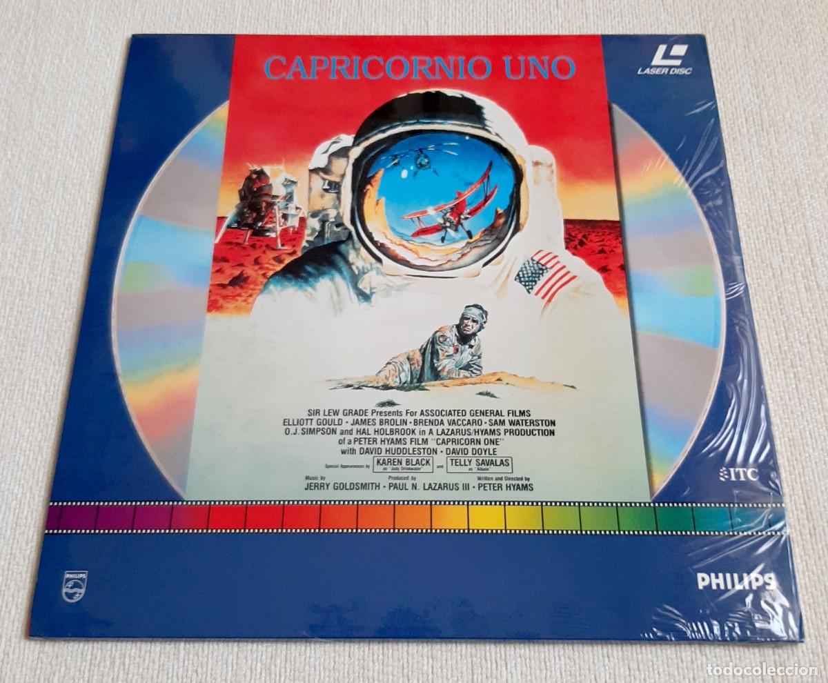 Cine: Pel&iacute;cula Capricornio Uno en Laserdisc Laser Disc. No DVD