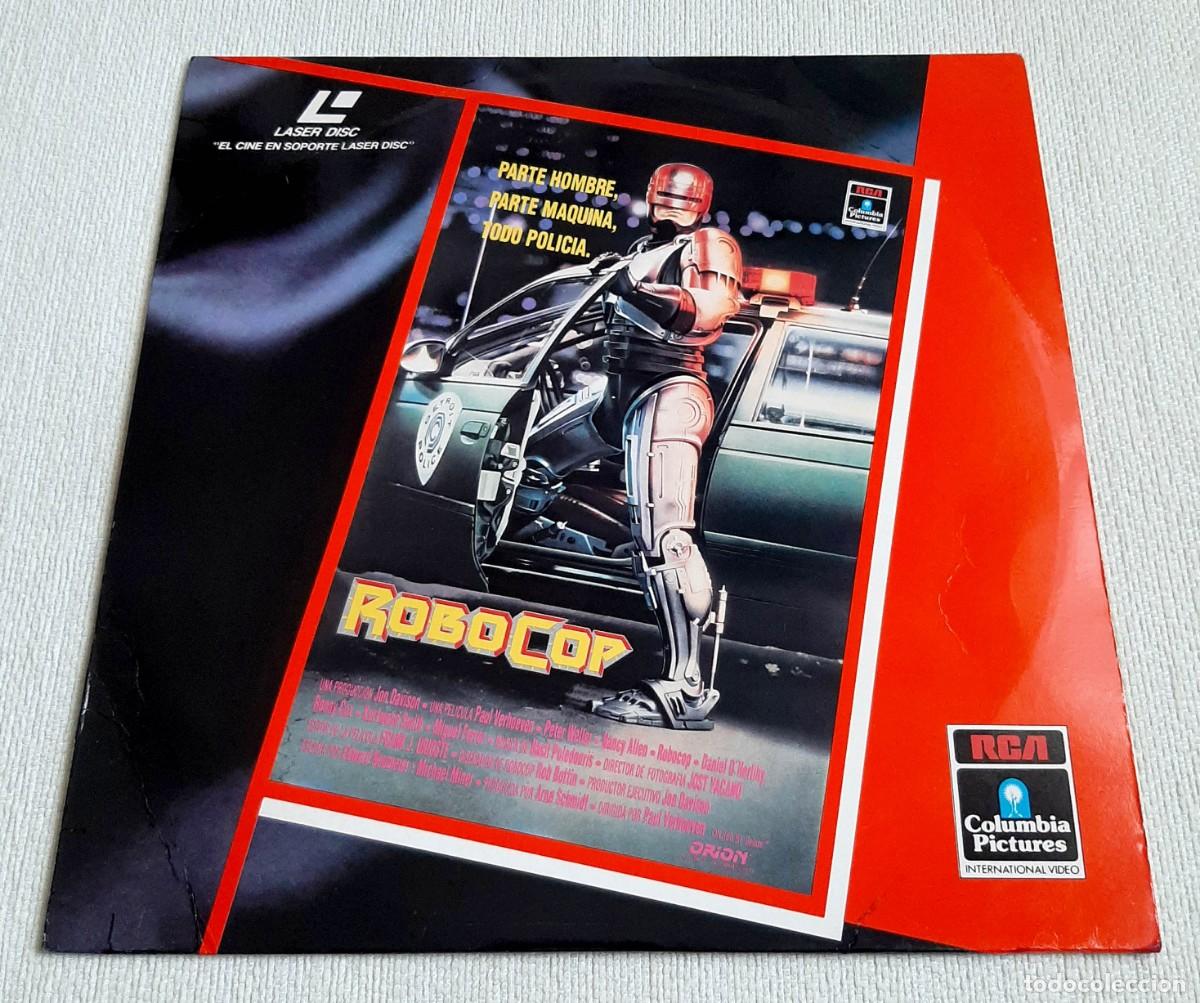Cine: Pel&iacute;cula RoboCop en Laserdisc Laser Disc. No DVD