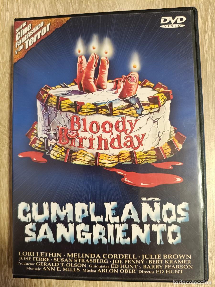 Cine: DVD - CUMPLEA&Ntilde;OS SANGRIENTO - Lori Lethin, Julie Brown, Joe Penny - TERROR, SLASHER