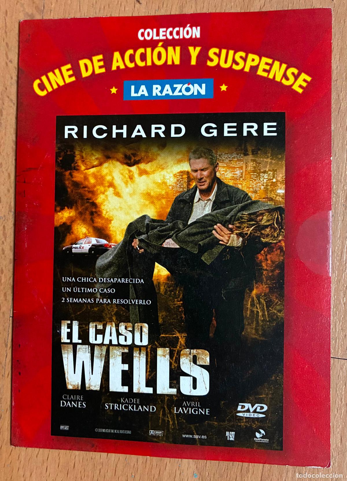 Cine: EL CASO WELLS, Richard Gere DVD