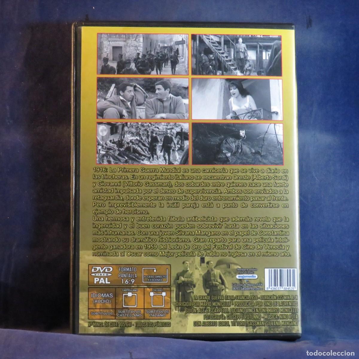 Cine: LA GRAN GUERRA - DVD - Foto 2