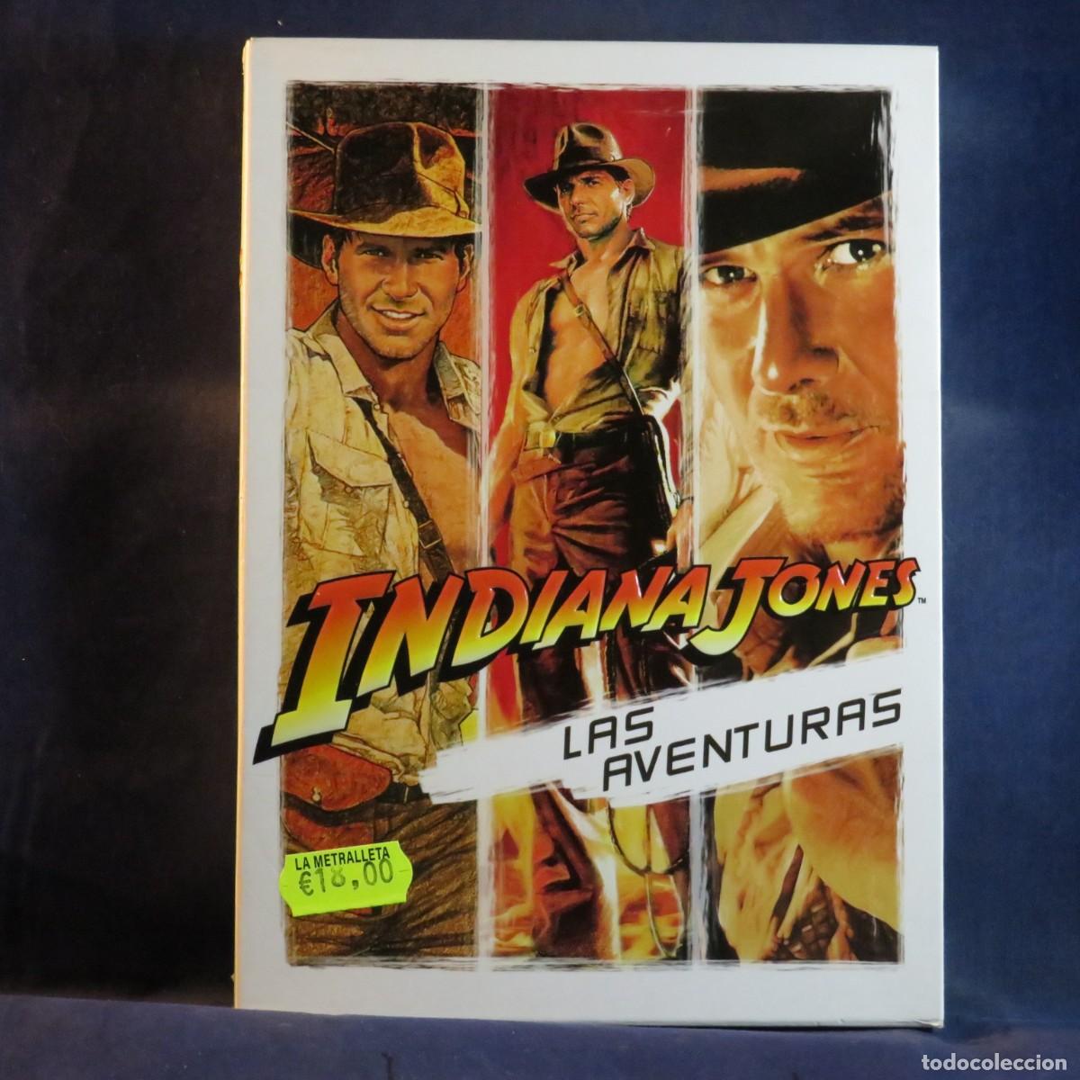 Cine: INDIANA JONES, LAS AVENTURAS - 3 DVD
