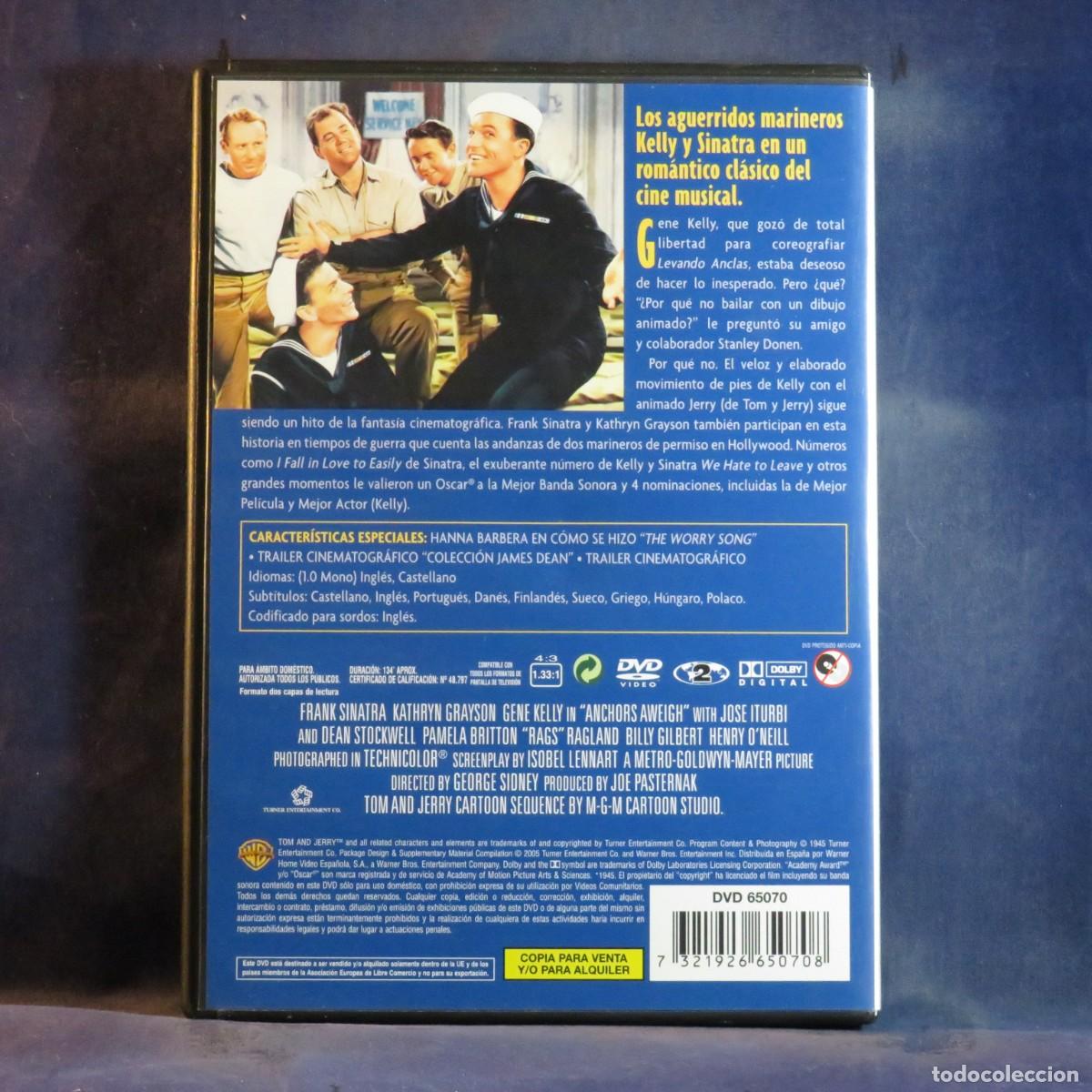 Cine: LEVANDO ANCLAS - DVD - Foto 2