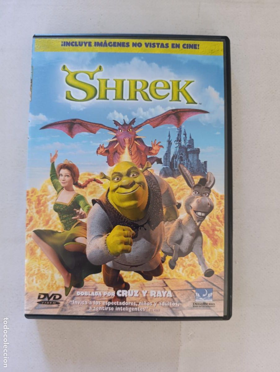 Cine: DVD SHREK - DREAMWORKS (FL)