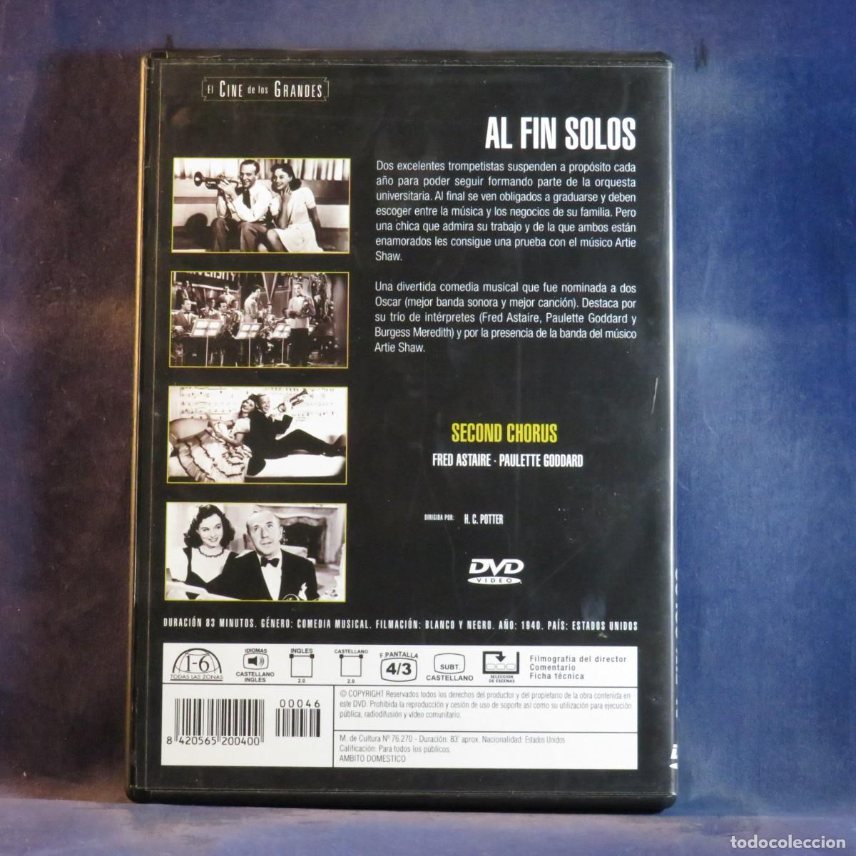 Cine: AL FIN SOLOS - DVD - - Foto 2