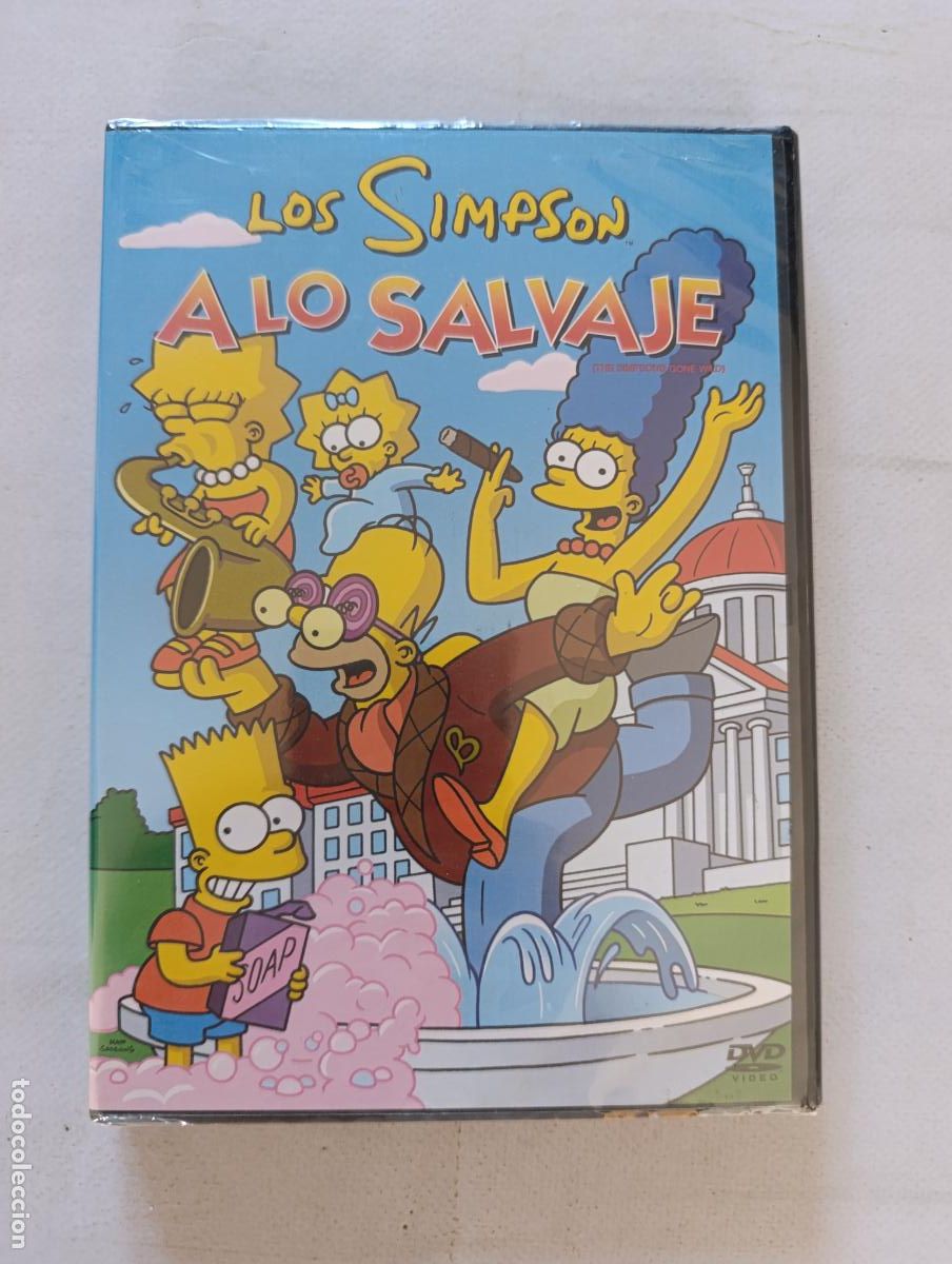 Cine: DVD LOS SIMPSON - A LO SALVAJE - NUEVO, PRECINTADO (FL)