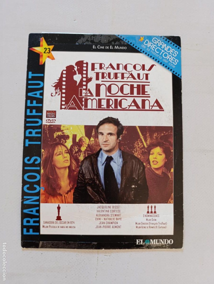 Cine: DVD LA NOCHE AMERICANA - FRAN&Ccedil;OIS TRUFFAUT - FUNDA FINA CARTON (F&Ntilde;)