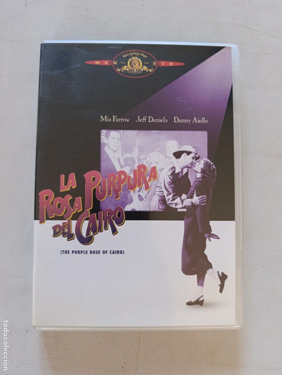 Cine: DVD LA ROSA PURPURA DEL CAIRO - WOODY ALLEN - MIA FARROW (FQ)