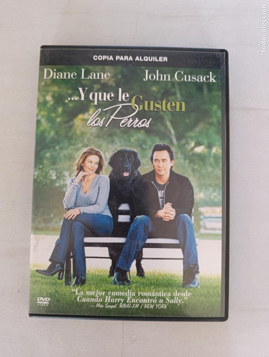Cine: DVD ...Y QUE LE GUSTEN LOS PERROS - EDICION ALQUILER - DIANE LANE - LEER DESCRIPCION (FQ)