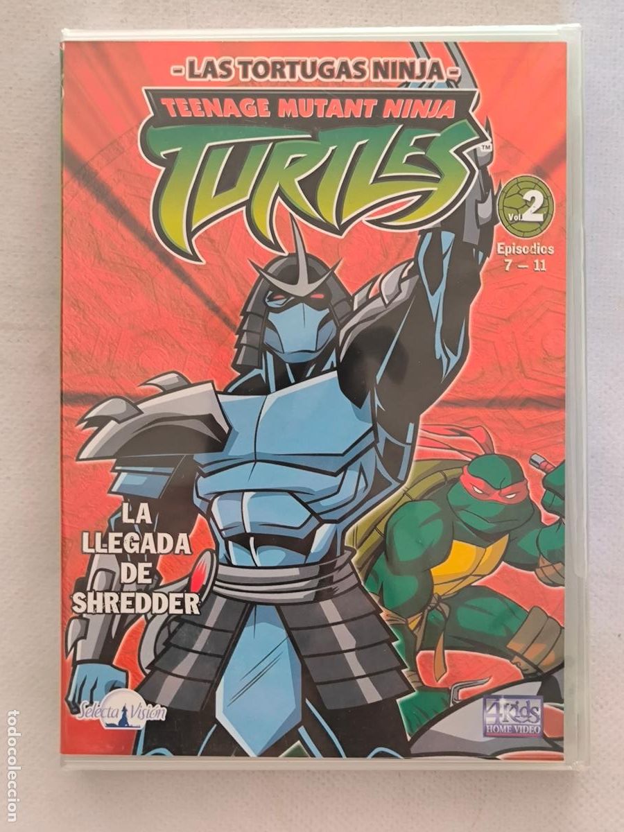 Cine: DVD LAS TORTUGAS NINJA VOL. 2 - TEENAGE MUTANT NINJA TURTLES - NUEVO, PRECINTADO (FN)