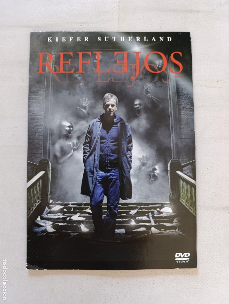 Cine: DVD REFLEJOS - KIEFER SUTHERLAND - FUNDA FINA CARTON (09)