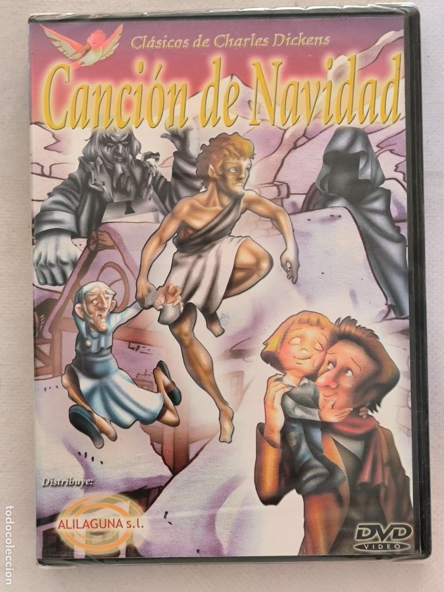 Cine: DVD CANCION DE NAVIDAD - CLASICOS DE CHARLES DICKENS - ANIMACION - NUEVO, PRECINTADO (010)