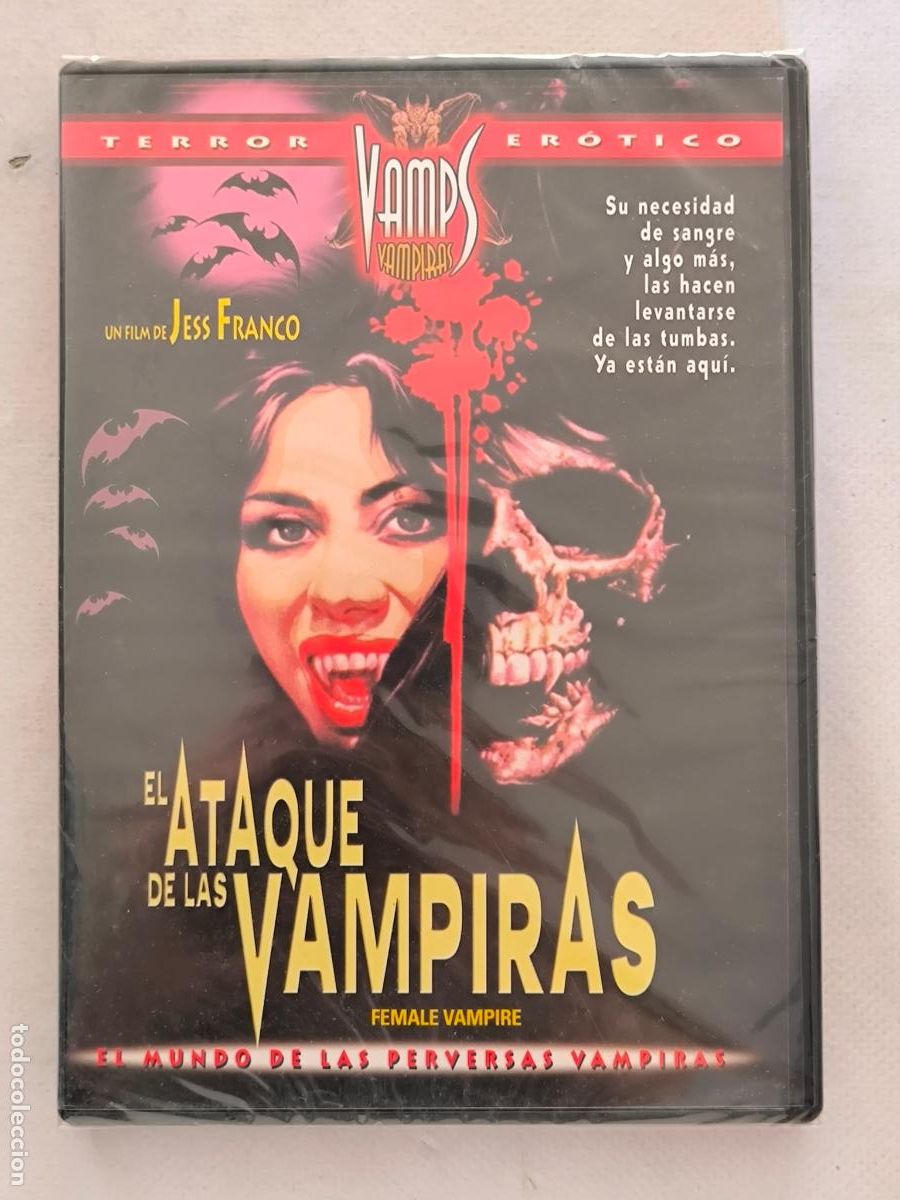 Cine: DVD EL ATAQUE DE LAS VAMPIRAS (FEMALE VAMPIRE) - JESS FRANCO - NUEVO, PRECINTADO (010)