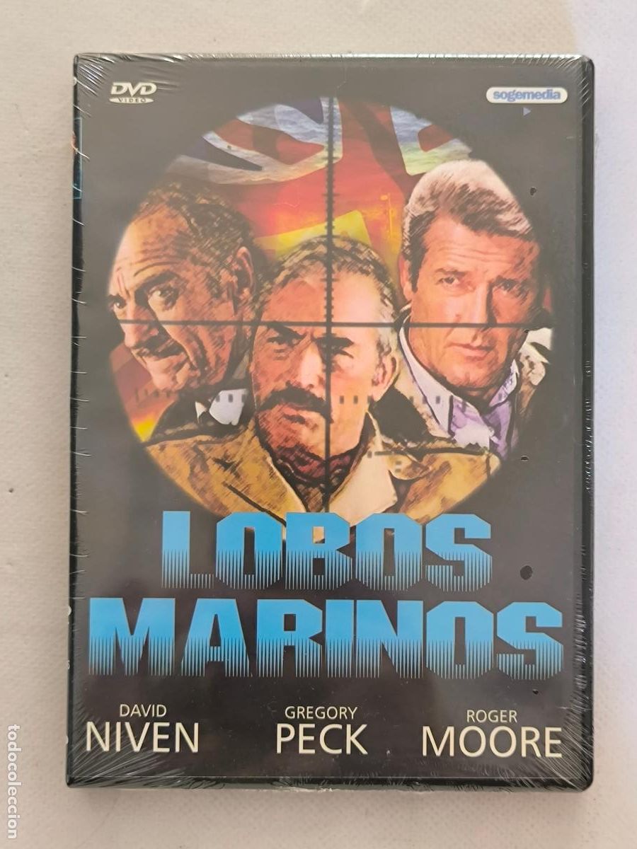 Cine: DVD LOBOS MARINOS - DAVID NIVEN - NUEVO, PRECINTADO (011)