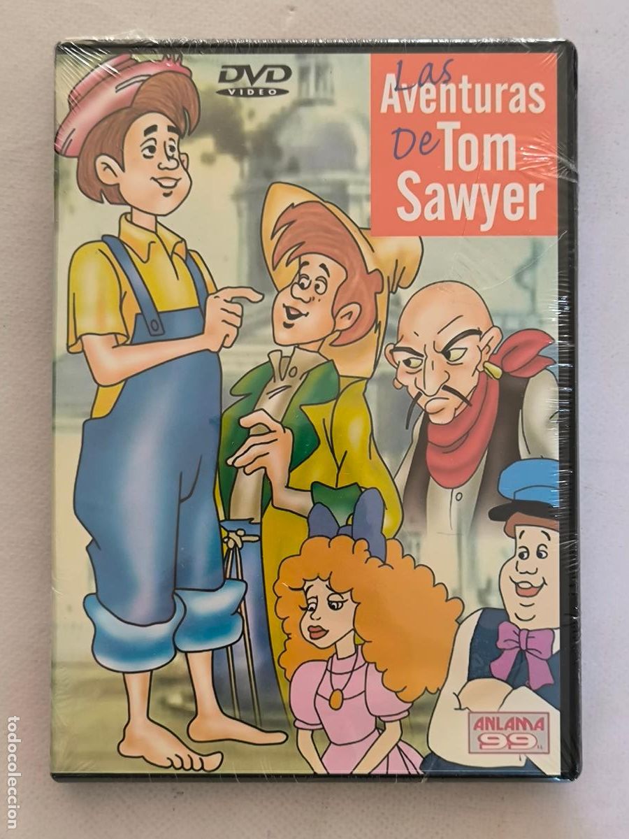Cine: DVD LAS AVENTURAS DE TOM SAWYER - ANIMACION INFANTIL - NUEVO, PRECINTADO (011)