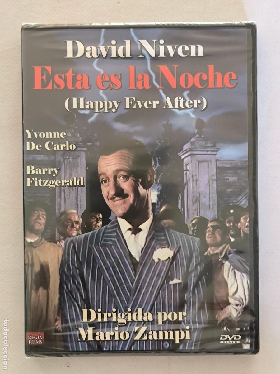 Cine: DVD ESTA ES LA NOCHE (HAPPY EVER AFTER) - DAVID NIVEN - NUEVO, PRECINTADO (015)