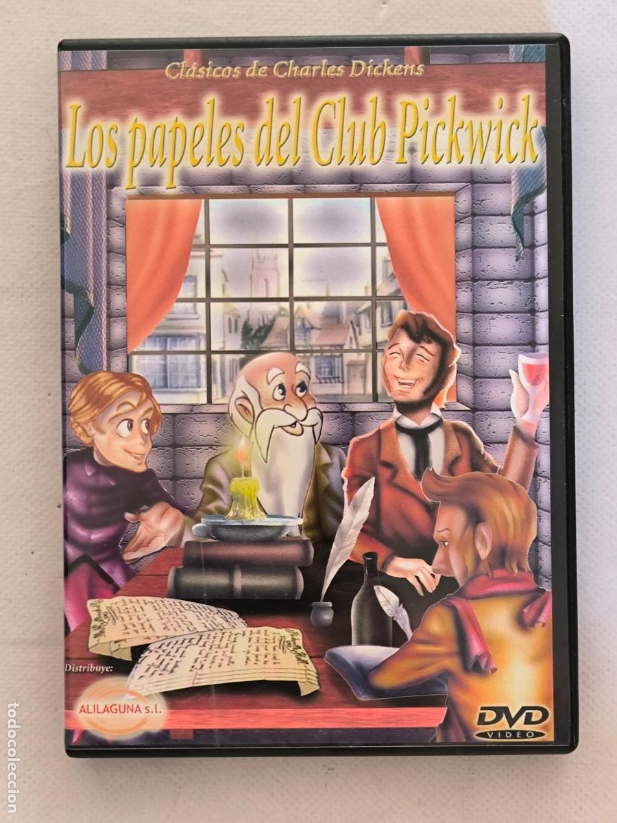 Cine: DVD LOS PAPELES DEL CLUB PICKWICK - CLASICOS DE CHARLES DICKENS - ANIMACION (015)
