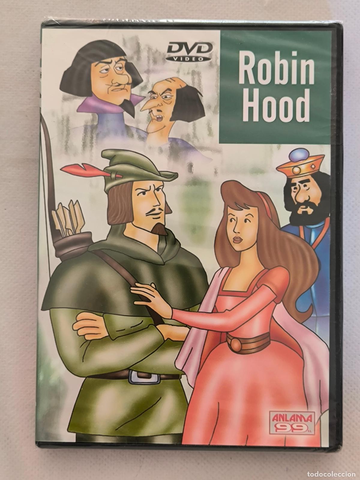 Cine: DVD ROBIN HOOD - ANIMACION INFANTIL - NUEVO, PRECINTADO (016)