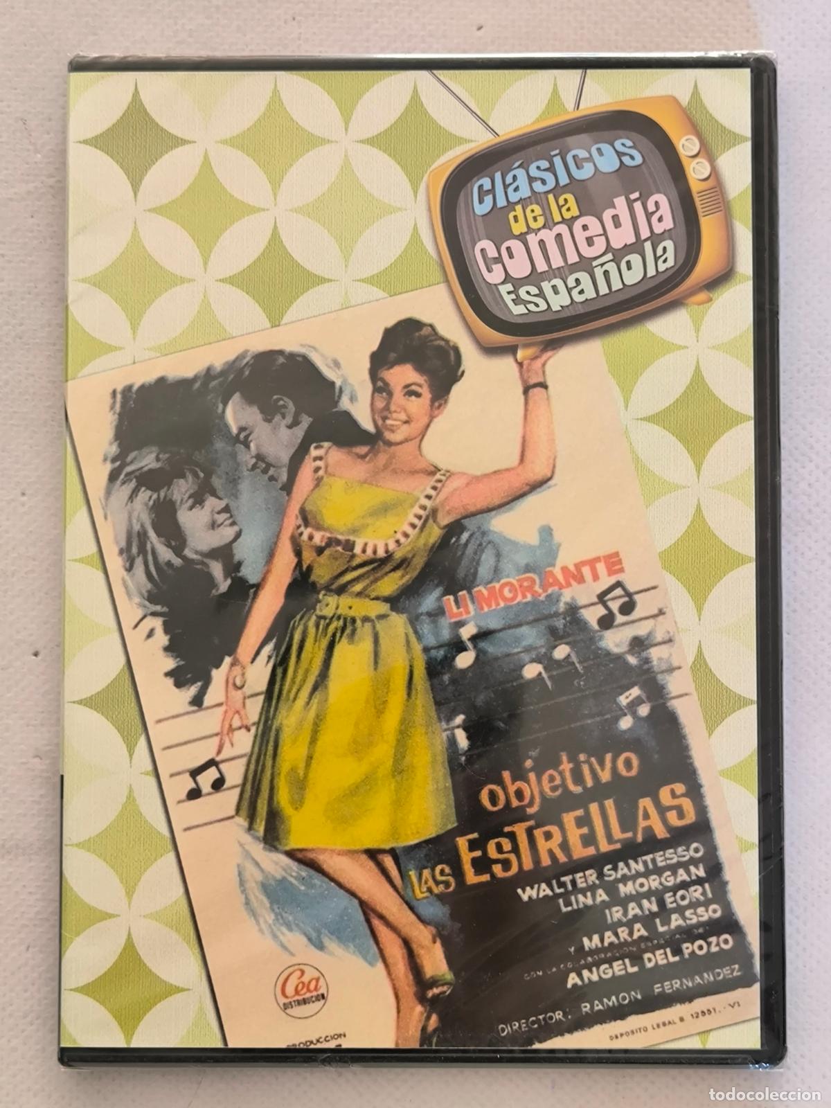 Cine: DVD OBJETIVO LAS ESTRELLAS - LI MORANTE - CAJA SLIM - NUEVO, PRECINTADO (016)