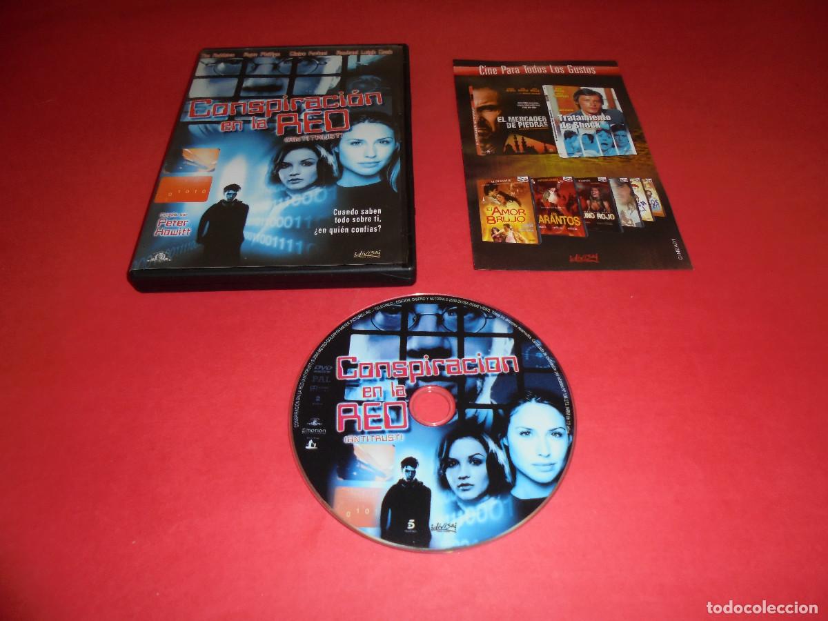 Cine: CONSPIRACION EN LA RED - DVD - DIVISA - PETER HOWITT