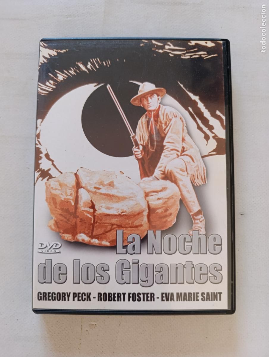 Cine: DVD LA NOCHE DE LOS GIGANTES - GREGORY PECK, ROBERT FOSTER (018)