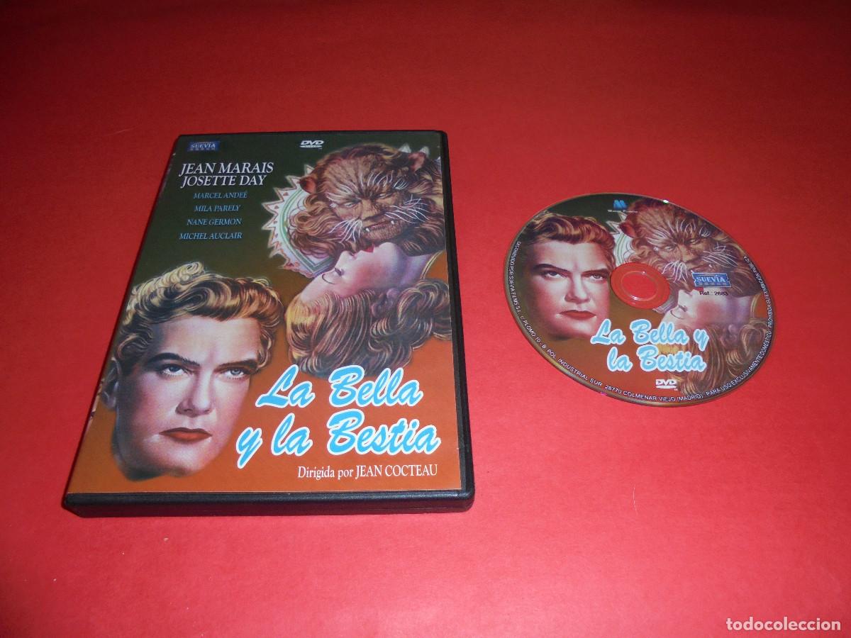 Cine: LA BELLA Y LA BESTIA - DVD - 2683 - SUEVIA - JEAN COCTEAU - JEAN MARAIS - JOSETTE DAY ...