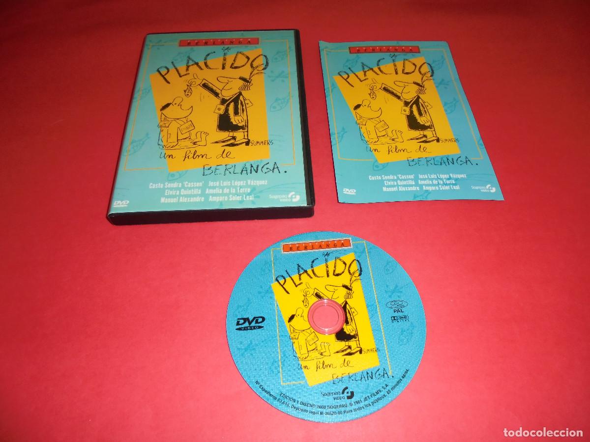 Cine: PLACIDO - DVD - 0619622 - SOGEPAQ VIDEO - COLECCION BERLANGA