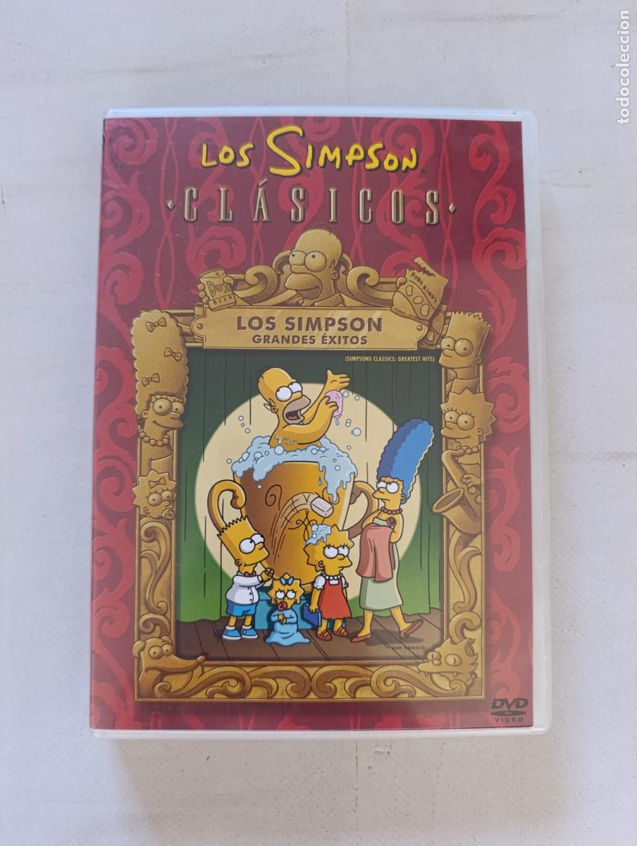 Cine: DVD LOS SIMPSON - CLASICOS - GRANDES EXITOS (018)