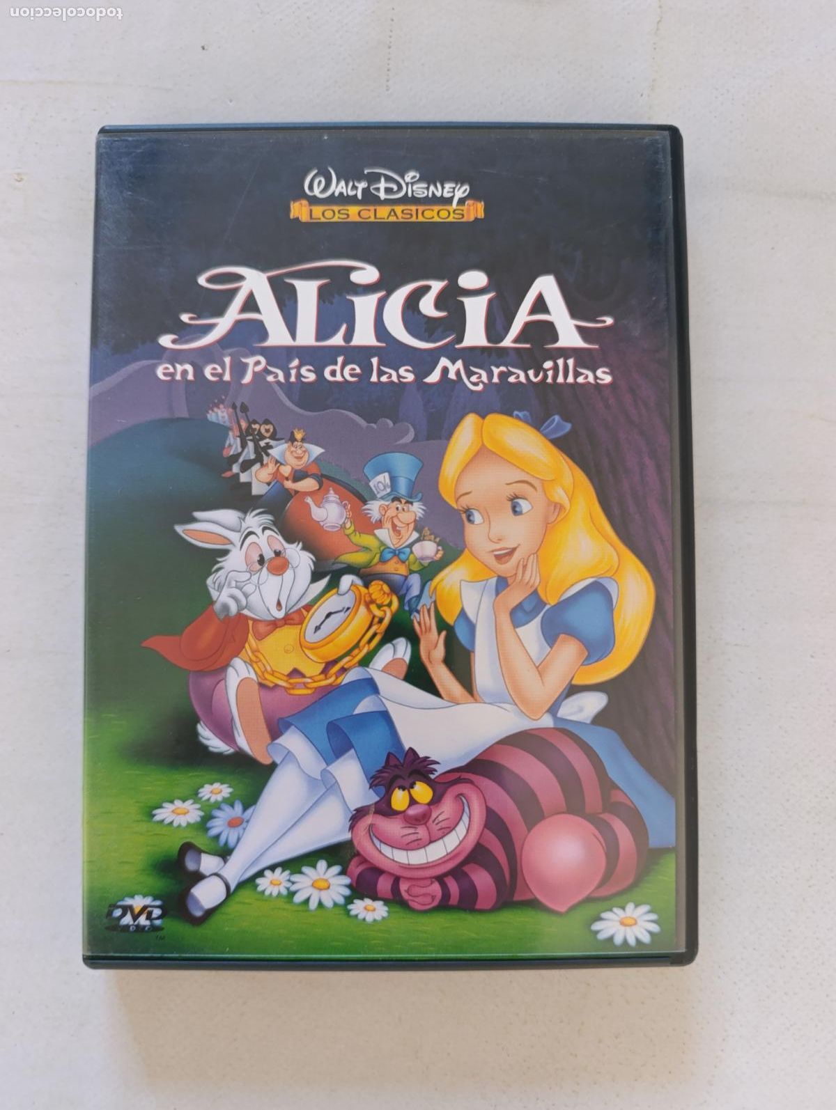 Cine: DVD ALICIA EN EL PAIS DE LAS MARAVILLAS - WALT DISNEY - LOS CLASICOS (018)