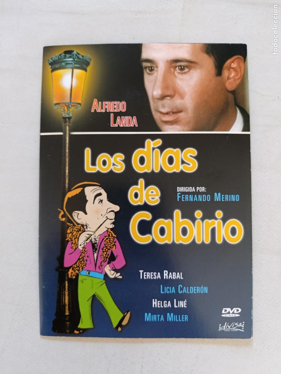 Cine: DVD LOS DIAS DE CABIRIO - ALFREDO LANDA - FUNDA FINA CARTON (020)