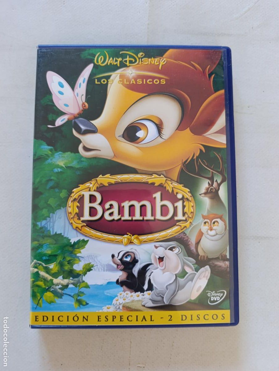 Cine: DVD BAMBI - EDICION ESPECIAL 2 DISCOS - WALT DISNEY - LOS CLASICOS (020)