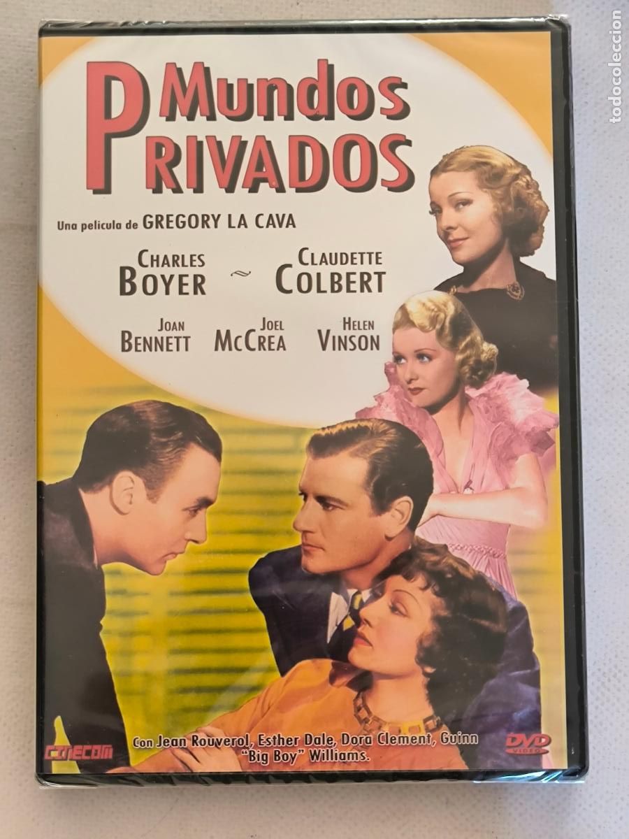 Cine: DVD MUNDOS PRIVADOS - CHARLES BOYER - NUEVO, PRECINTADO (017)