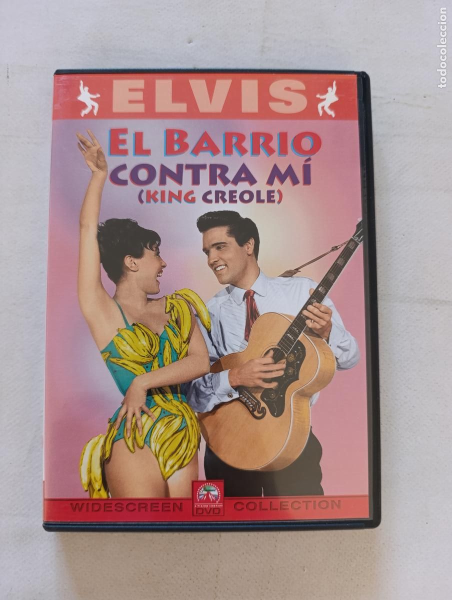 Cine: DVD EL BARRIO CONTRA MI (KING CREOLE) - ELVIS PRESLEY (020w)