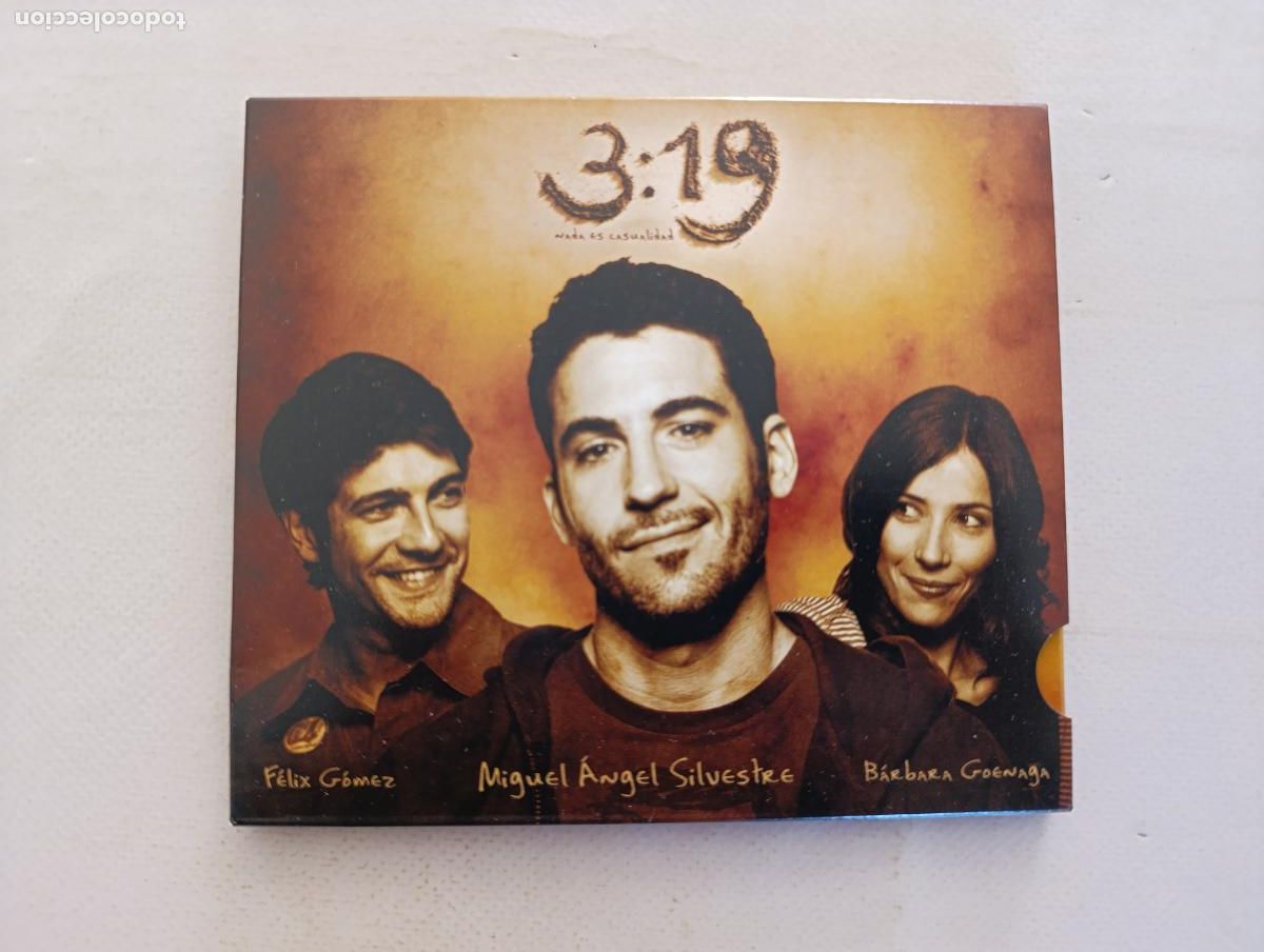 Cine: DVD 3:19 NADA ES CASUALIDAD - MIGUEL ANGEL SILVESTRE (020)