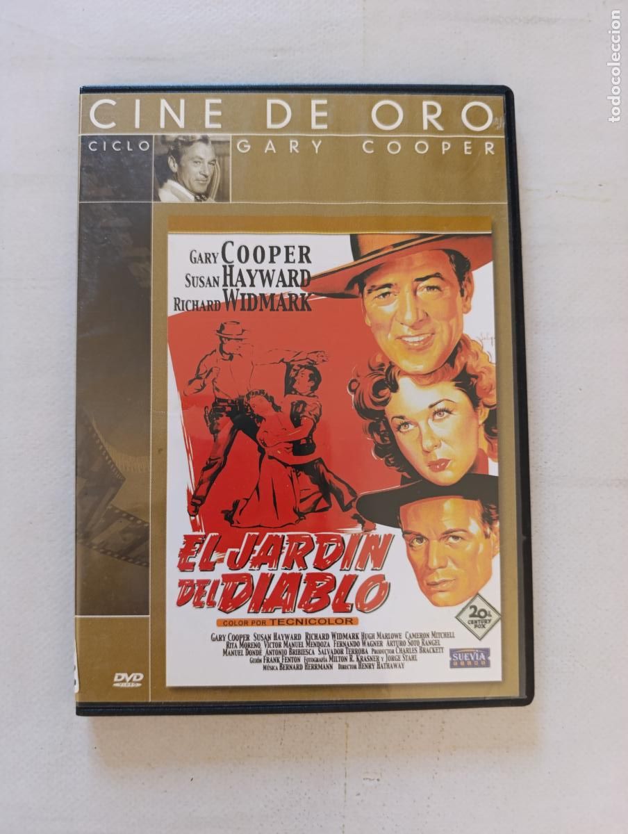 Cine: DVD EL JARDIN DEL DIABLO - GARY COOPER - CAJA SLIM (028)