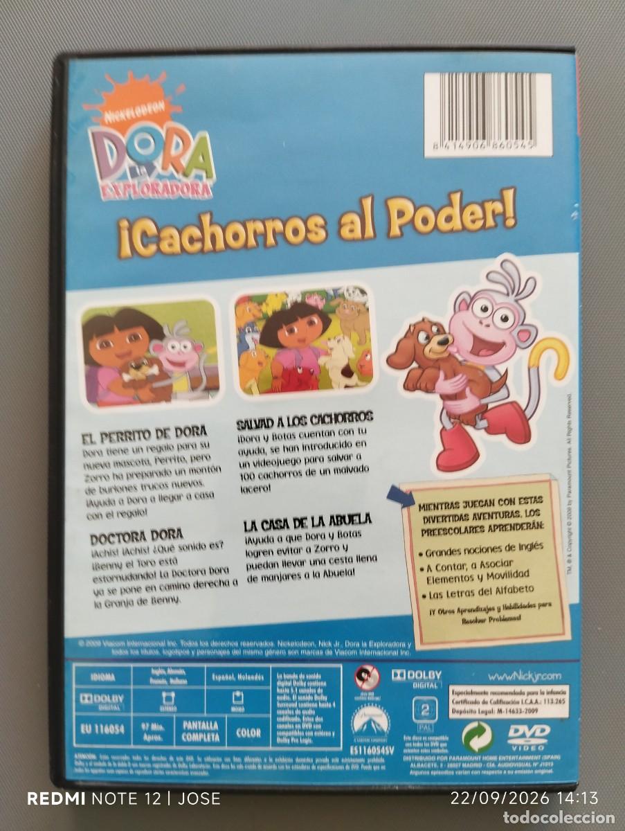 Cine: DVD dora la exploradora - cachorros al poder (654) - Foto 3